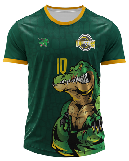 Arte Digital Camiseta Interclasse Crocodilo