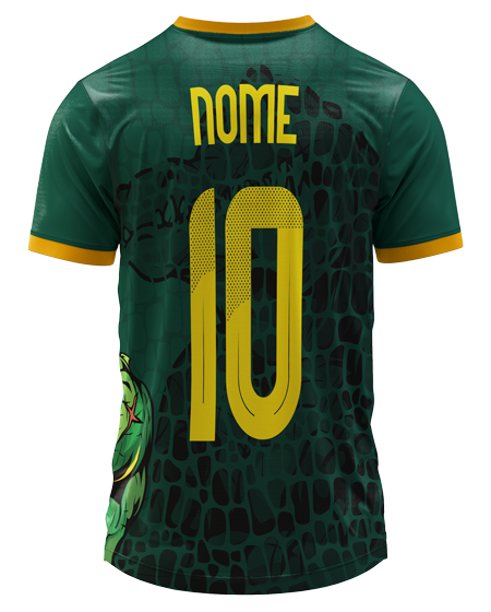 Arte Digital Camiseta Interclasse Crocodilo