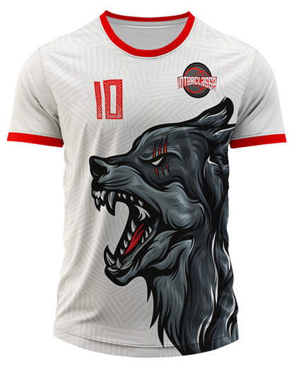 Arte Digital Camiseta Interclasse Lobo Tribal