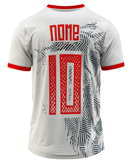 Arte Digital Camisa Interclasse Lobo Tribal