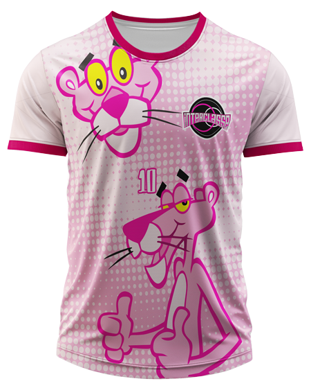 Arte Digital Camisa Interclasse Pantera Pink