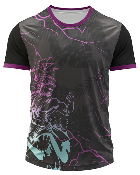 Arte Digital Camiseta Interclasse Poseidon Lines