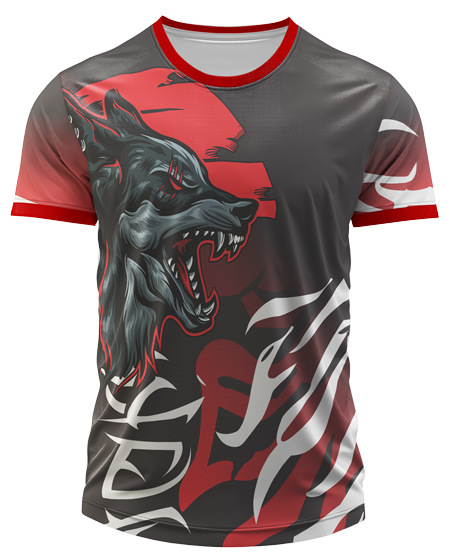 Arte Digital Camisa Interclasse Lobo Alfa