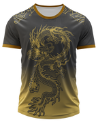 Arte Digital Camisa Interclasse Dragao Flamejante
