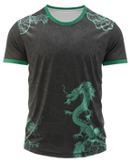 Arte Digital Camisa Interclasse Dragao Linhas Modernas