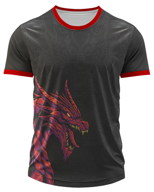 Arte Digital Camiseta Interclasse Dragão Minimalista