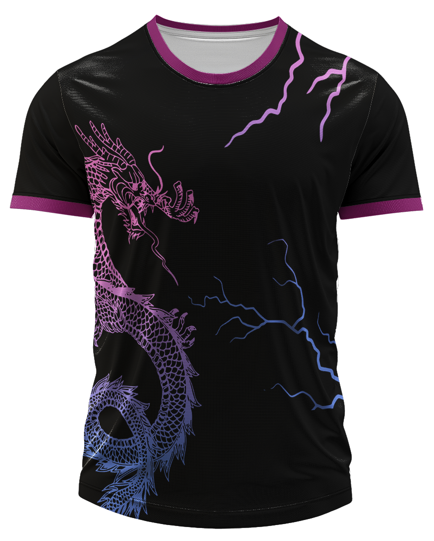 Arte Digital Camiseta Interclasse Dragão Céu
