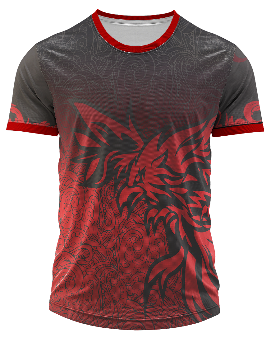 Arte Digital Camiseta Interclasse Fênix Vermelha