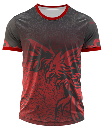Arte Digital Camiseta Interclasse Fênix Vermelha