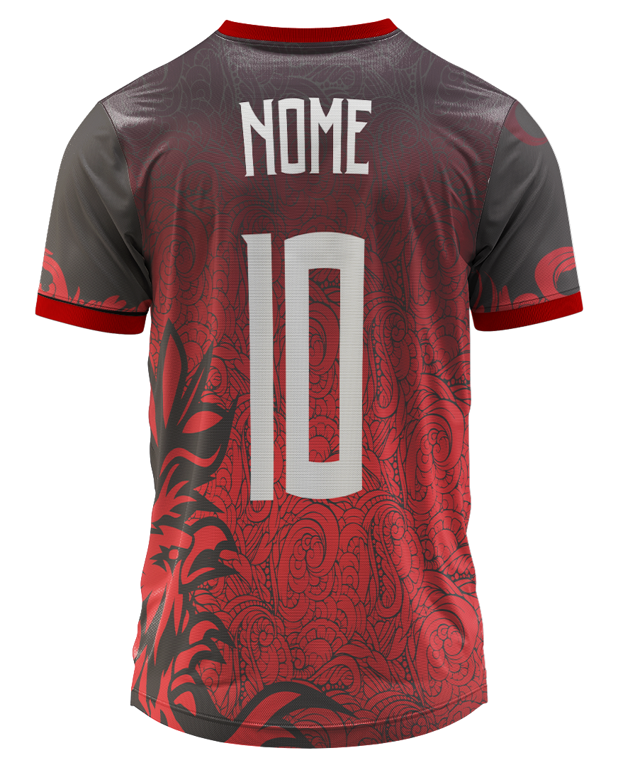 Arte Digital Camiseta Interclasse Fênix Vermelha