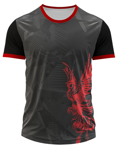 Arte Digital Camiseta Interclasse Fênix Vermelha