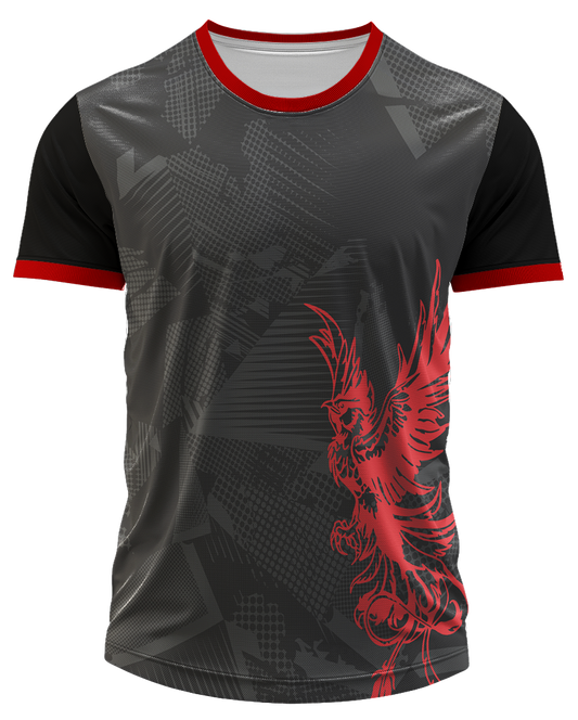 Arte Digital Camiseta Interclasse Fênix Vermelha