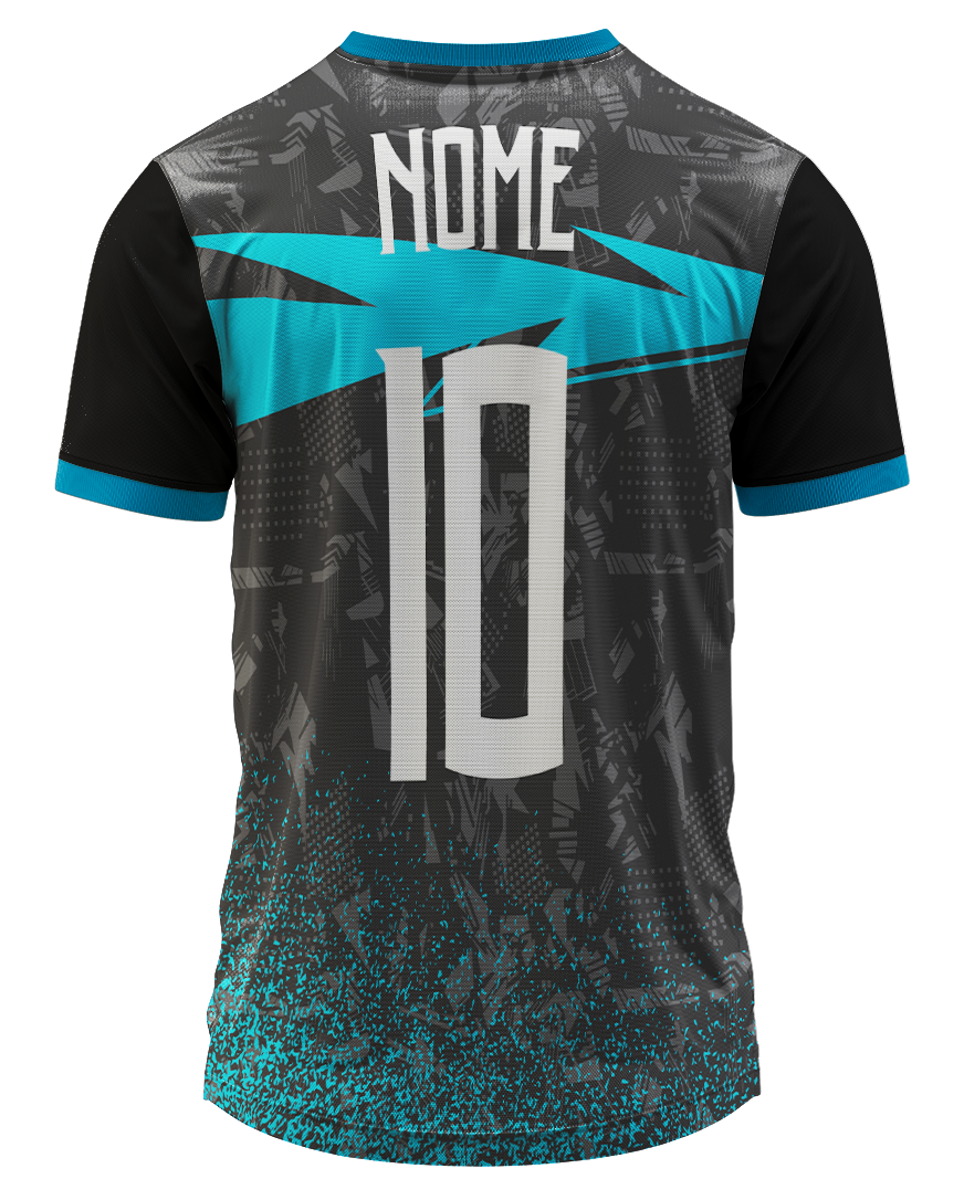 Arte Digital Camisa Interclasse Lobo Cinzento