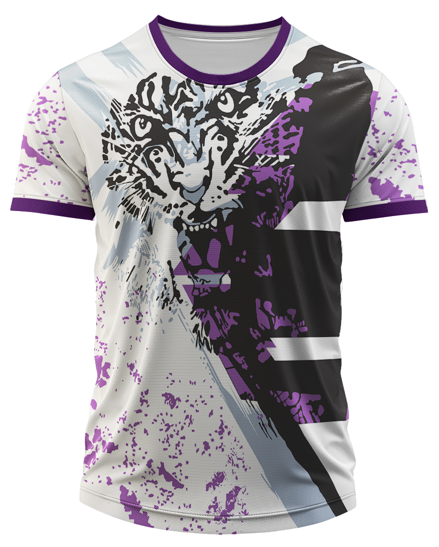 Arte Digital Camisa Interclasse Tigre Branco Supremo
