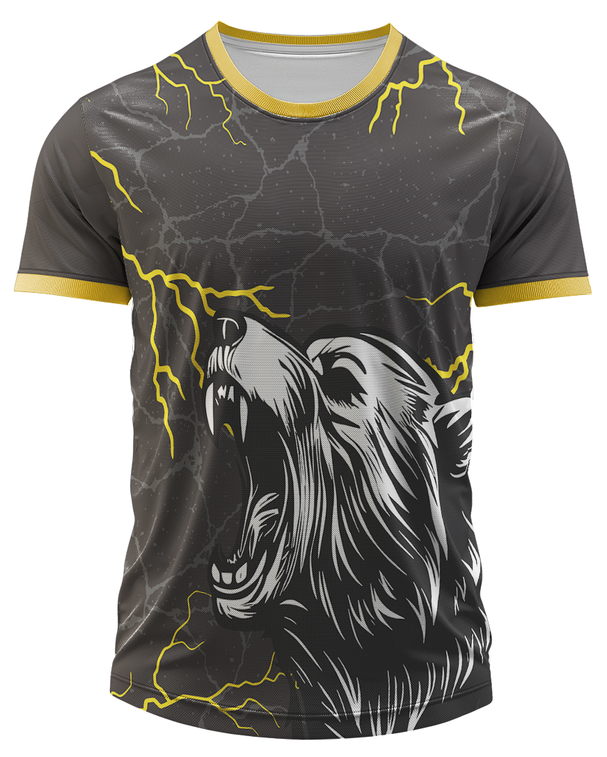 Arte Digital Camiseta Interclasse Urso Bravura