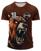 Arte Digital Camisa Interclasse Urso Selvagem