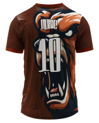 Arte Digital Camisa Interclasse Urso Selvagem