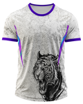 Arte Digital Camisa Interclasse Tigre Selvagem
