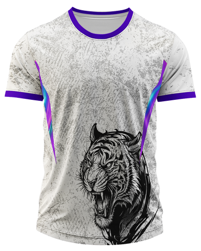 Arte Digital Camiseta Interclasse Tigre Selvagem