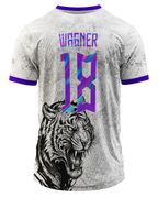 Arte Digital Camisa Interclasse Tigre Selvagem