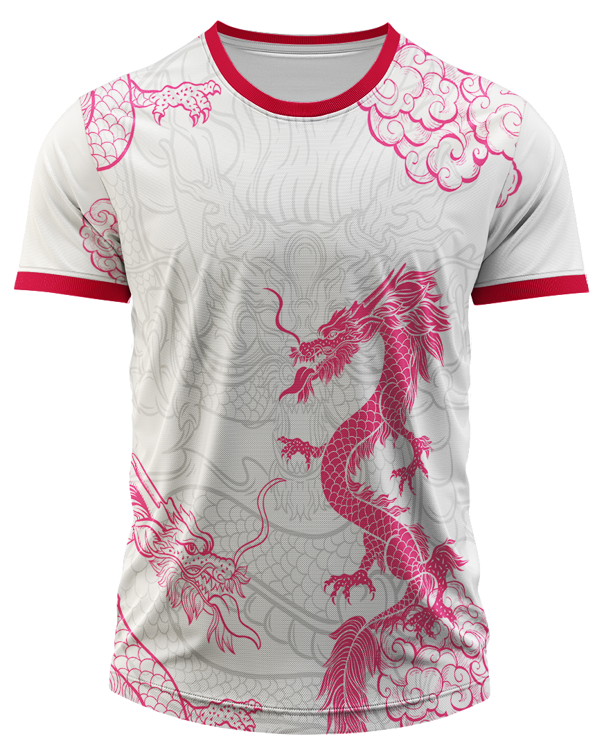Arte Digital Camisa Interclasse Dragao Tempestade