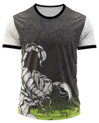Arte Digital Camisa Interclasse Escorpiao Branco