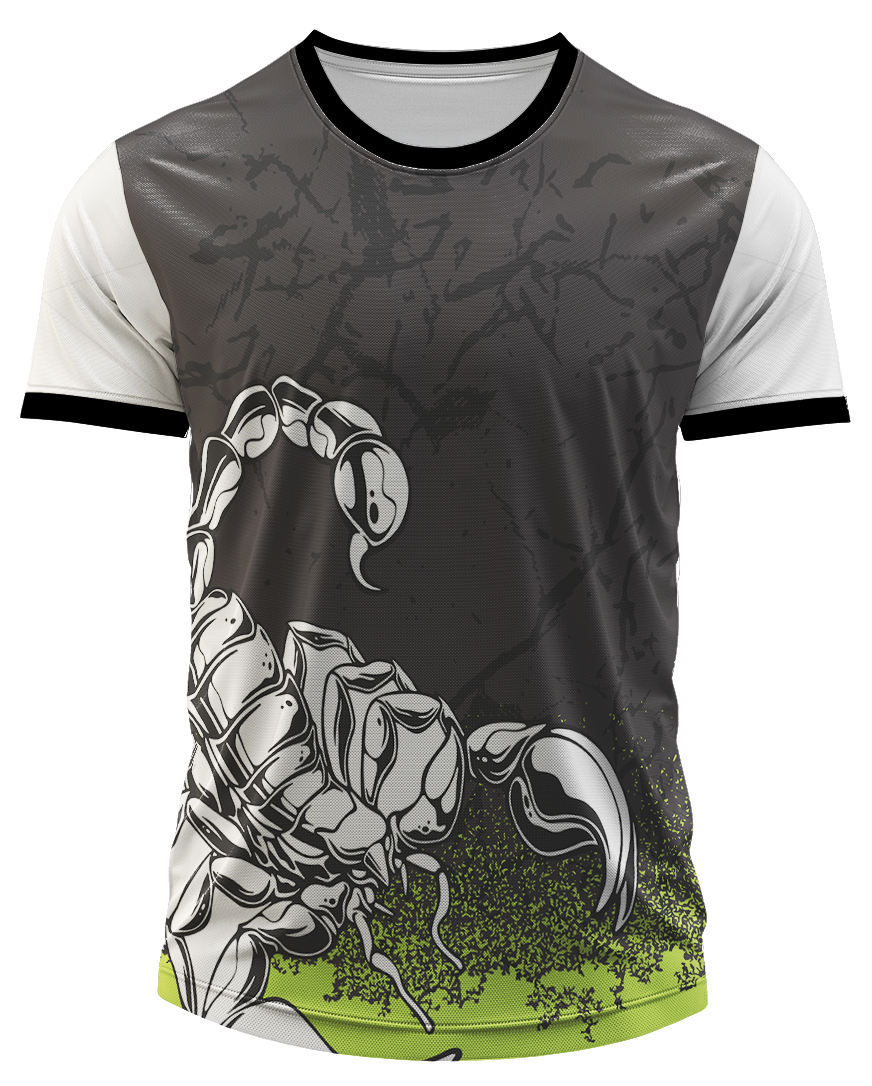 Arte Digital Camisa Interclasse Escorpiao Branco