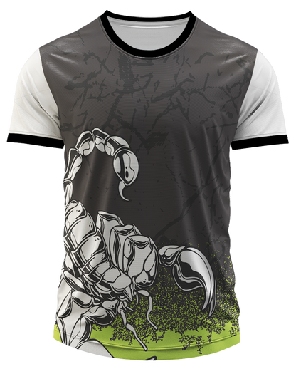 Arte Digital Camiseta Interclasse Escorpião Branco