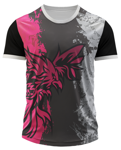 Arte Digital Camiseta Interclasse Fênix Rosa