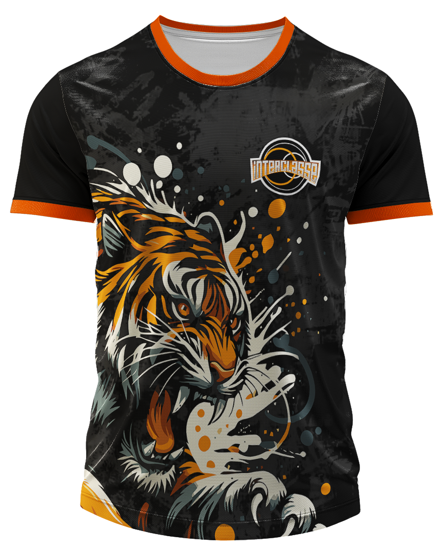 Arte Digital Camiseta Interclasse Tigre Ágil