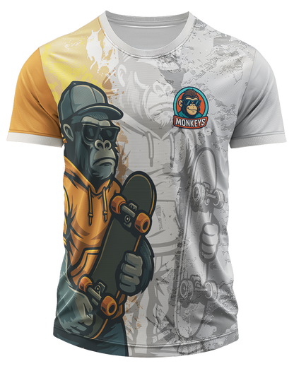 Arte Digital Camiseta Interclasse Gorila Street