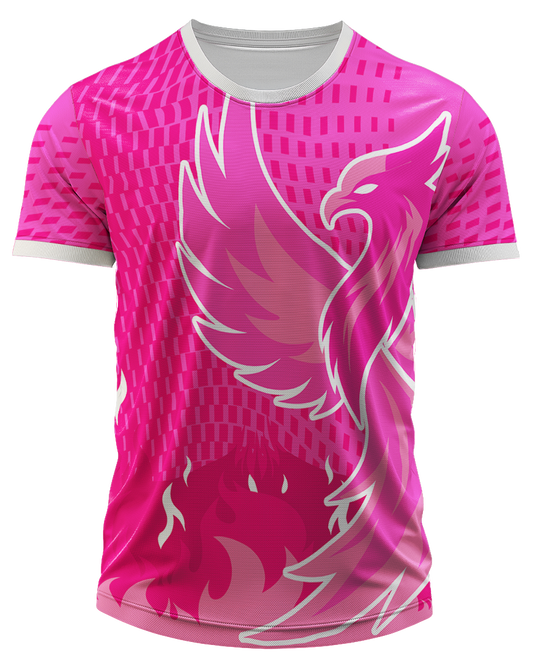Arte Digital Camiseta Interclasse Águia Rosa