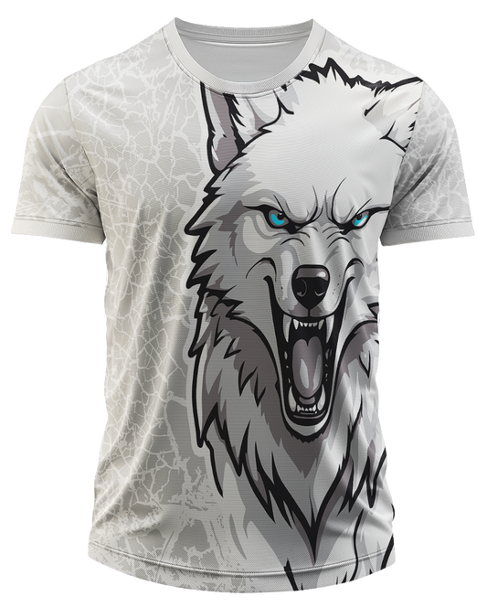 Arte Digital Camiseta Interclasse Tigre Branco Neon