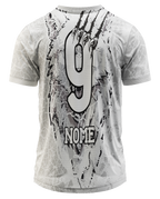 Arte Digital Camisa Interclasse Tigre Branco Neon