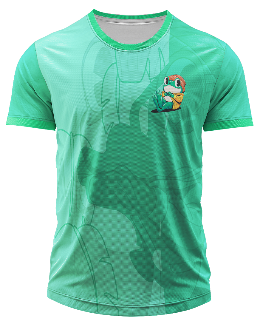 Arte Digital Camisa Interclasse Sapo Divertido