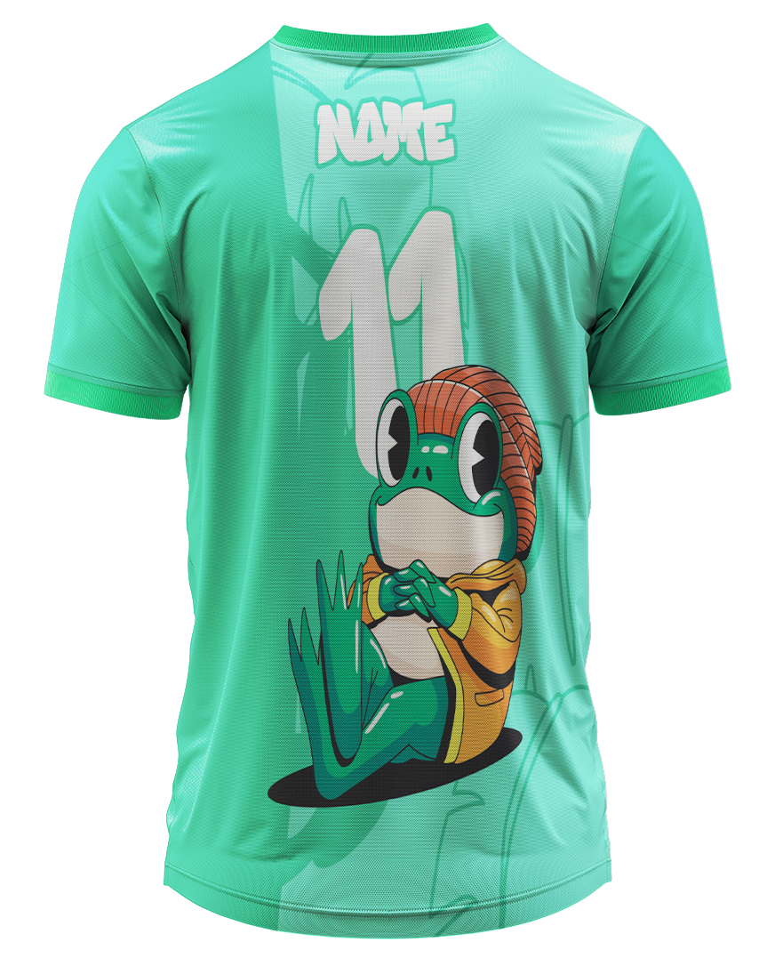 Arte Digital Camiseta Interclasse Sapo Divertido