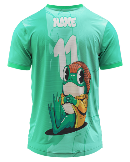 Arte Digital Camiseta Interclasse Sapo Divertido