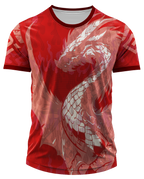 Arte Digital Camisa Interclasse Dragao Futurista