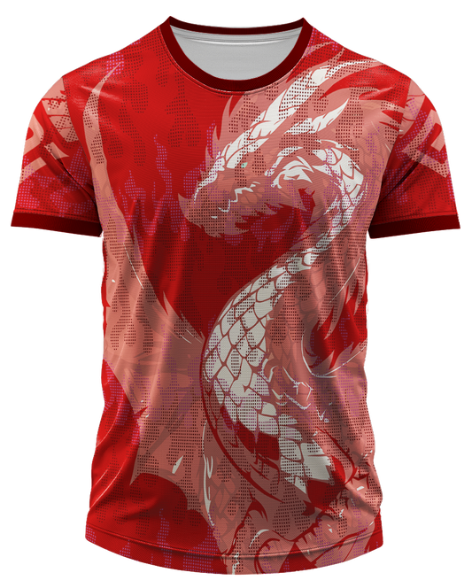 Arte Digital Camiseta Interclasse Dragão Futurista