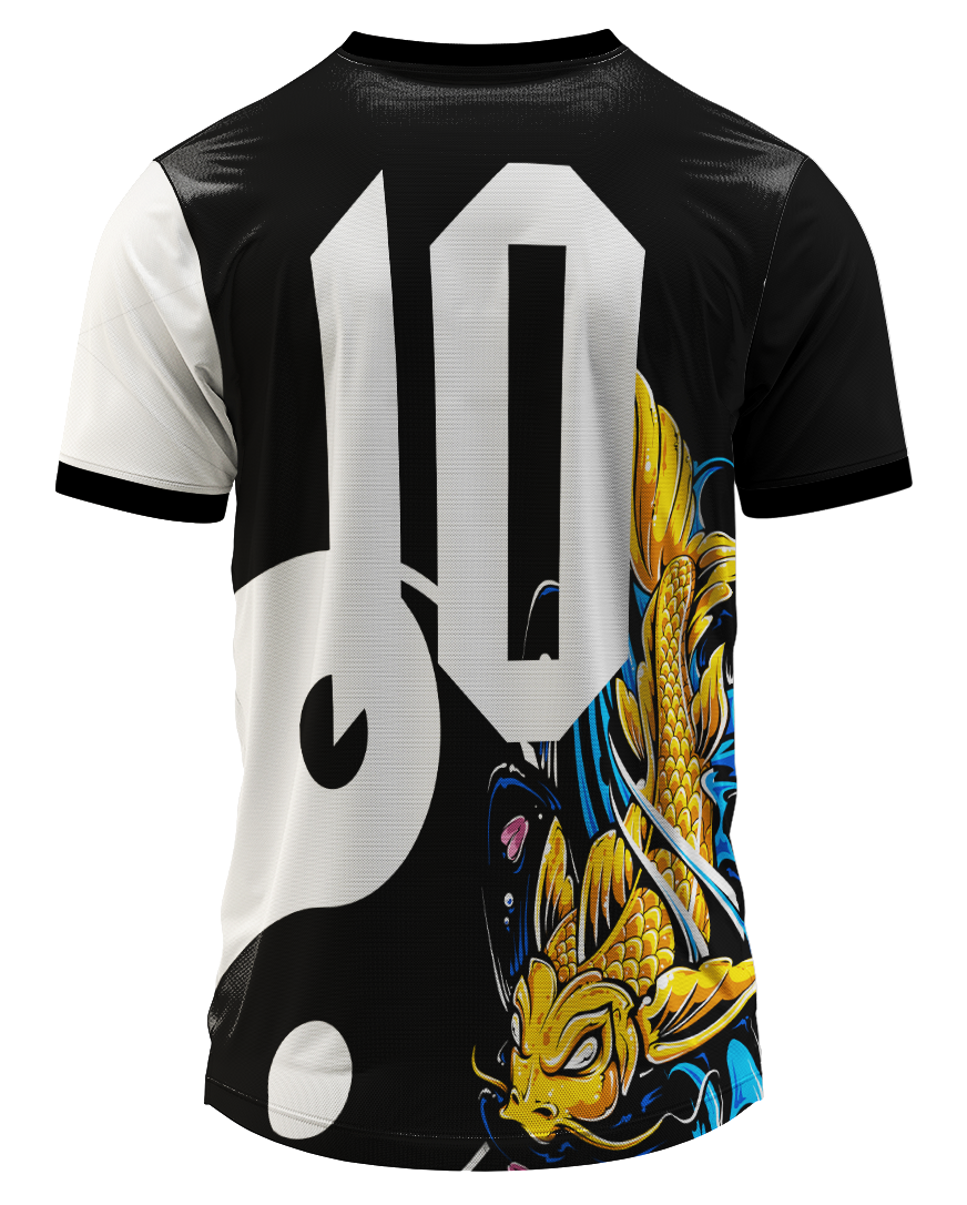 Arte Digital Camisa Interclasse Carpa Zen