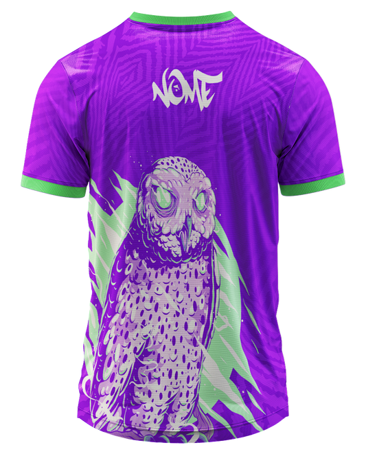 Arte Digital Camiseta Interclasse Coruja Noturna
