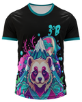 Arte Digital Camisa Interclasse Panda Pop Arte