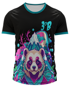 Arte Digital Camisa Interclasse Panda Pop Arte