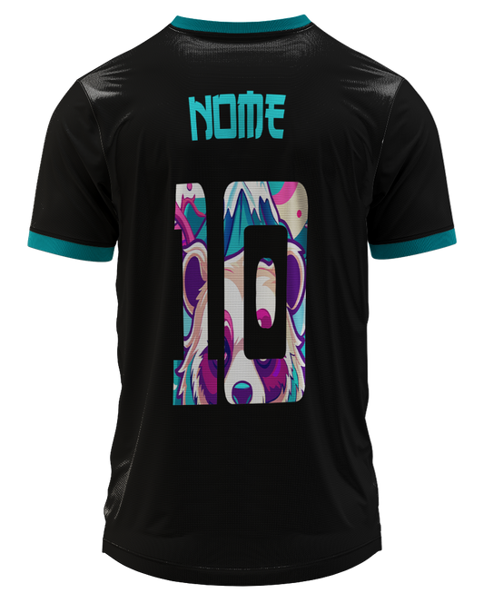 Arte Digital Camiseta Interclasse Panda Pop Arte