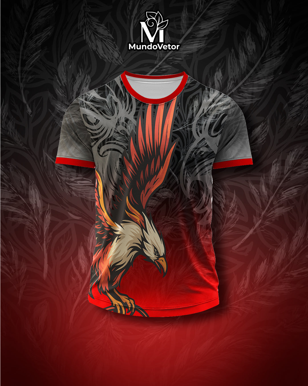 Arte Digital Camisa Fenix Renascida