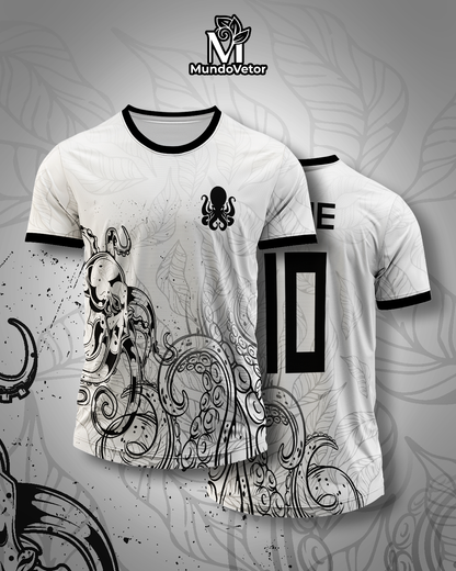 Arte Digital Camiseta Interclasse Polvo Criativo