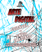 Arte Digital Camisa Interclasse Homem-Aranha e Venom