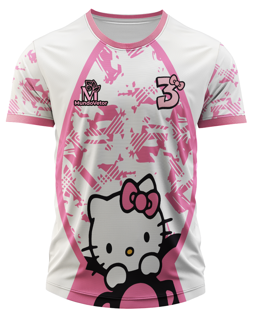 arte digital hello kitty para camisa interclasse 2025