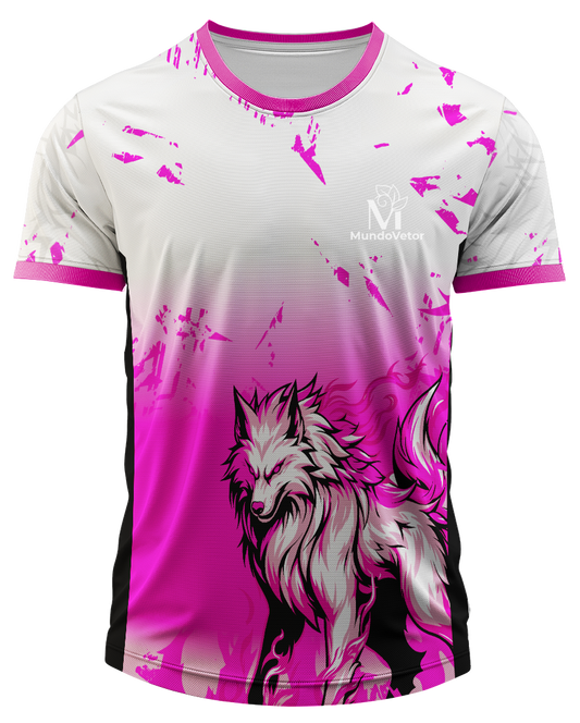Arte Digital Camiseta Interclasse Lobo Poderoso 2025