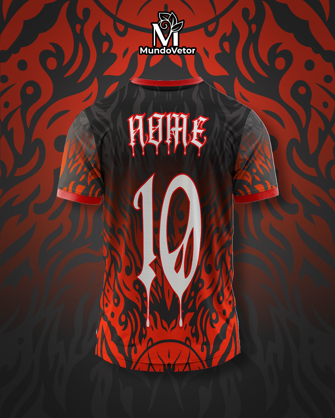 Arte Digital Camisa Interclasse Dragão Furioso 2025